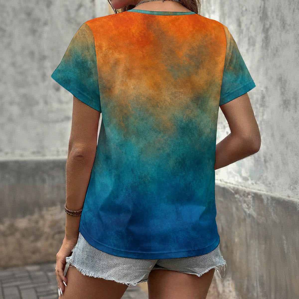 Women's V-neck T-Shirt by O’Nimbus – view 2
