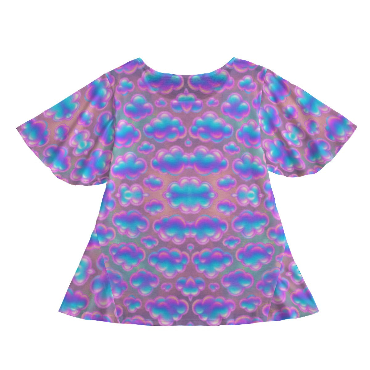 Women's Round Neck T-shirt With Short Sleeve