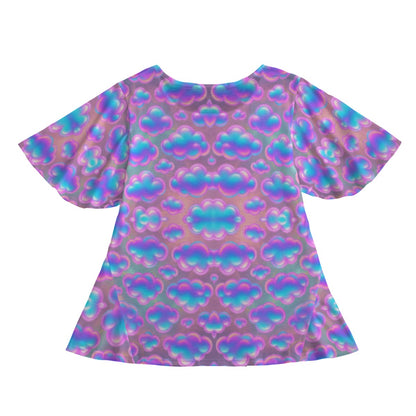 Women's Round Neck T-shirt With Short Sleeve