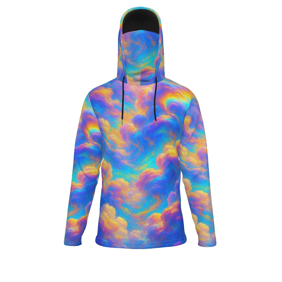 Men's Pullover Hoodie With Mask - view 1