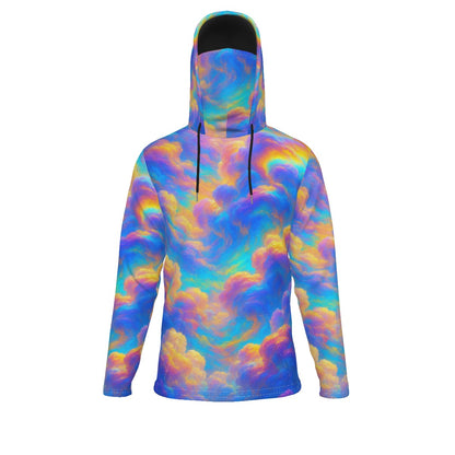 Men's Pullover Hoodie With Mask - view 1