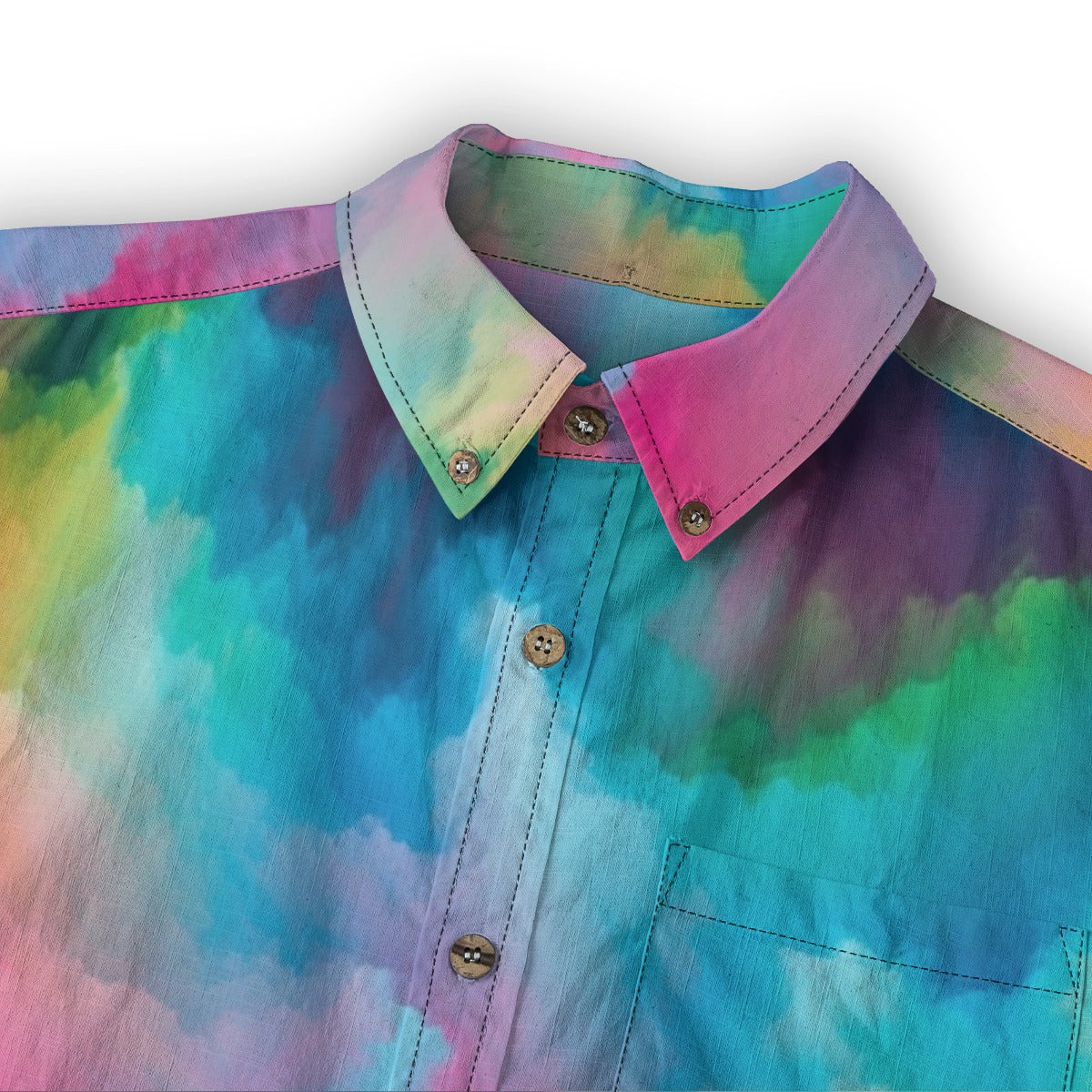 Men's Casual Lapel Long Sleeve Shirt|125GSM Cotton