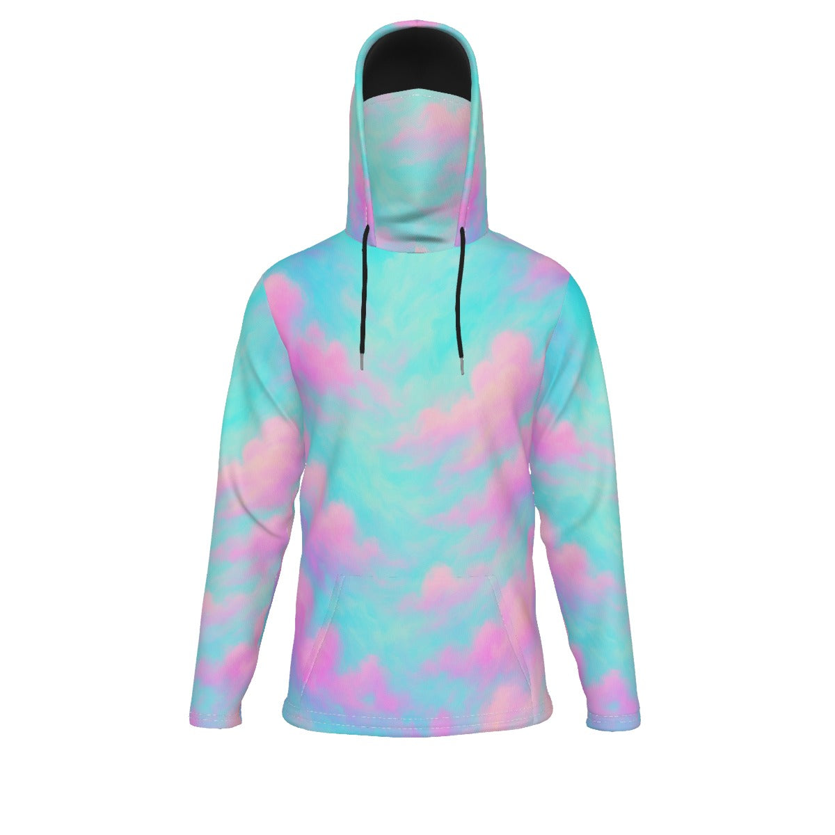 Men's Pullover Hoodie With Mask - view 1