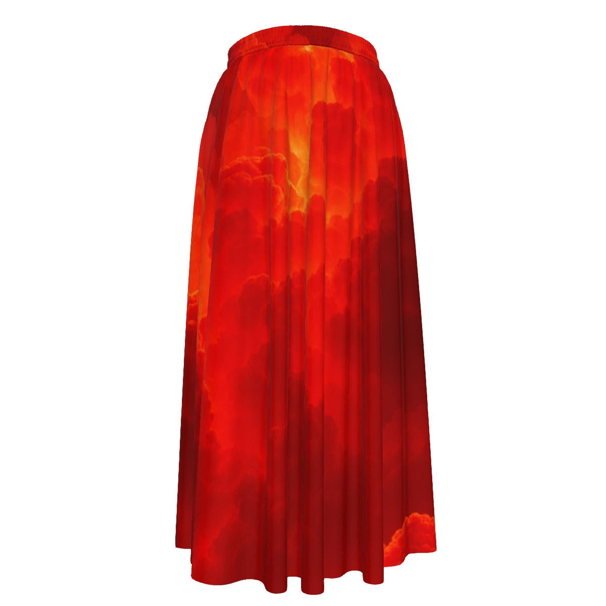 Women's Maxi Chiffon Skirts With Lining
