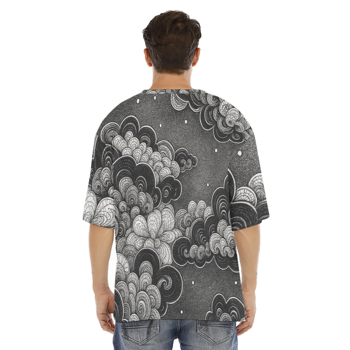 Men's Drop Shoulder T-shirt With Short Sleeve
