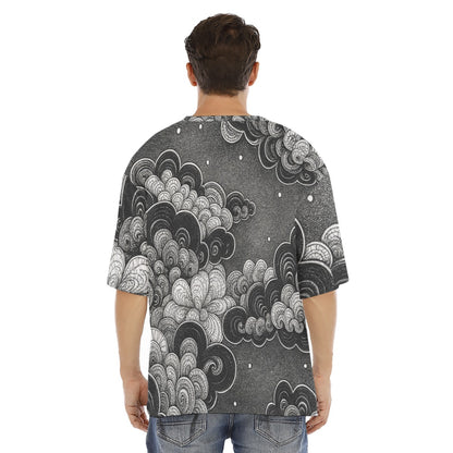 Men's Drop Shoulder T-shirt With Short Sleeve