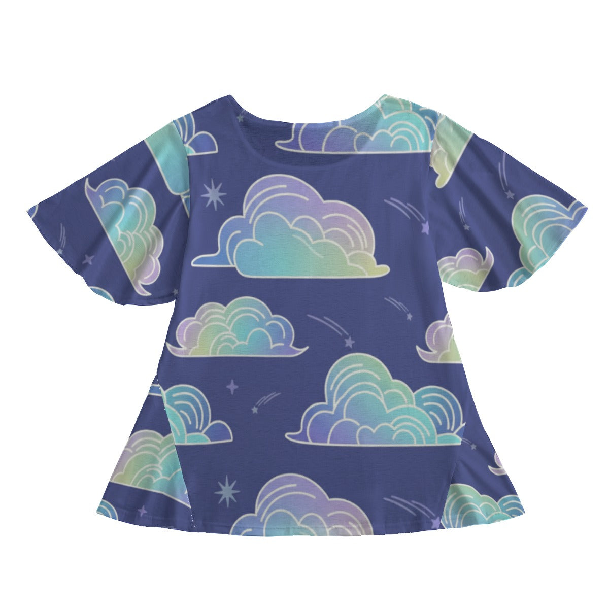 Women's Round Neck T-shirt With Short Sleeve