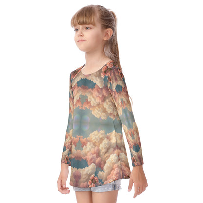 Unisex Kid's Long Sleeve O-neck T-shirt