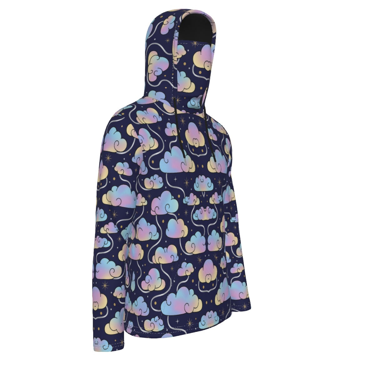Men's Pullover Hoodie With Mask - view 4