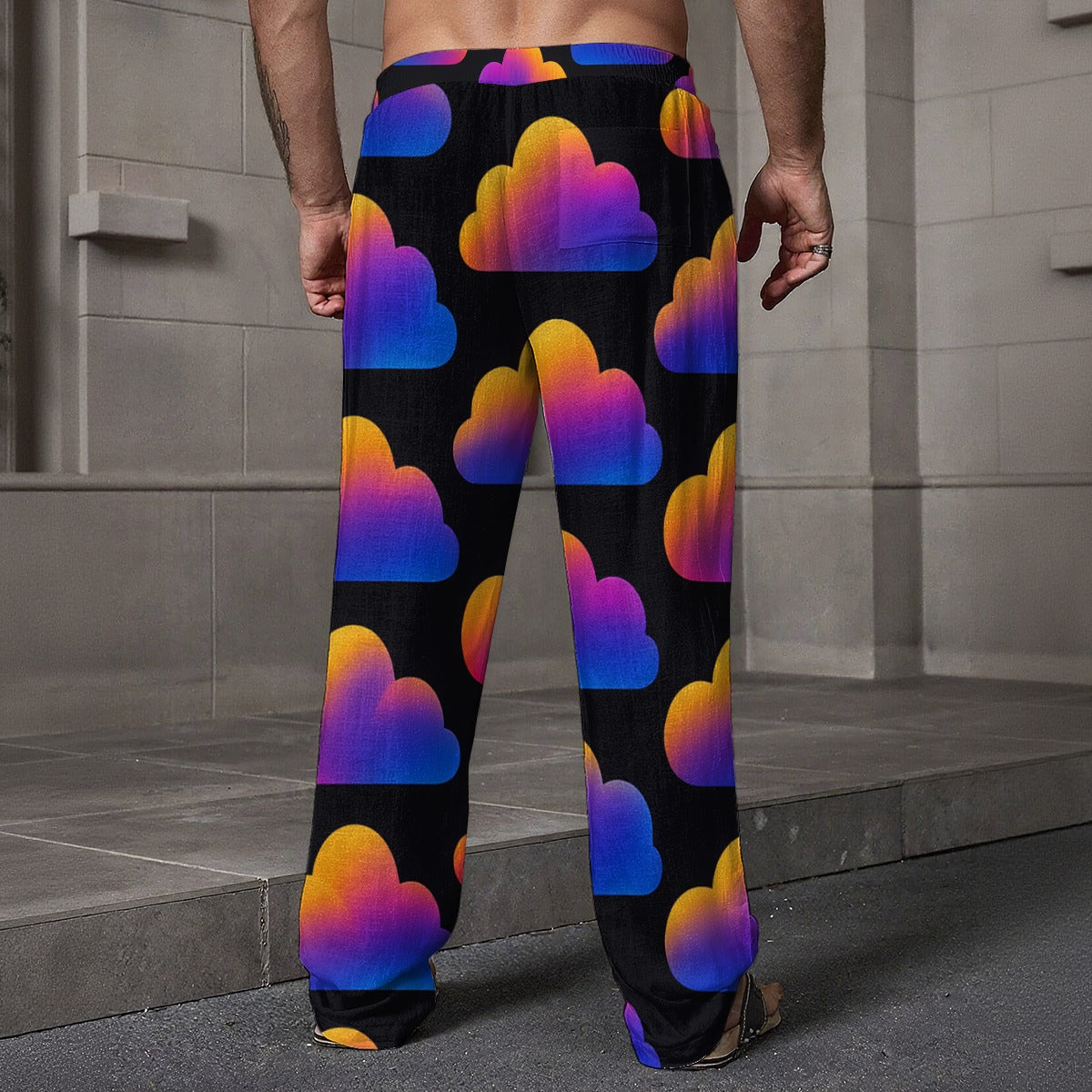 Men's Loose Casual Pants With Pocket