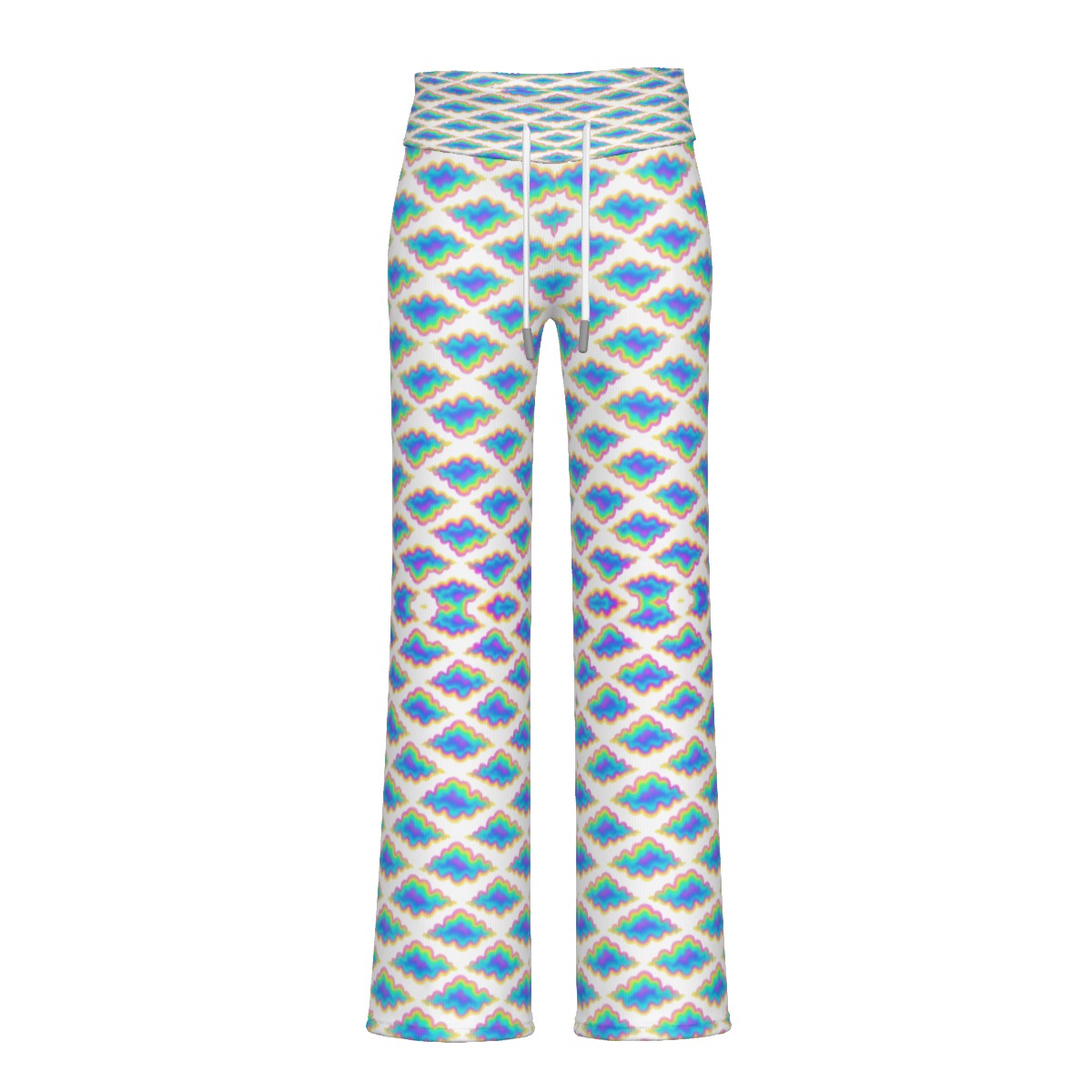 Women's High-waisted Straight-leg Trousers