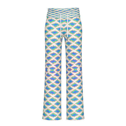 Women's High-waisted Straight-leg Trousers