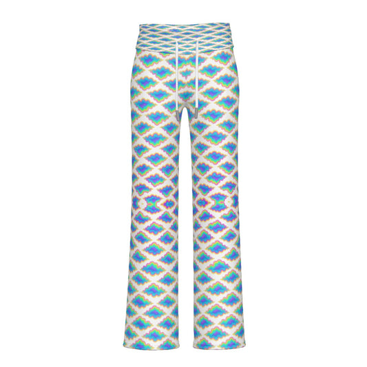 Women's High-waisted Straight-leg Trousers