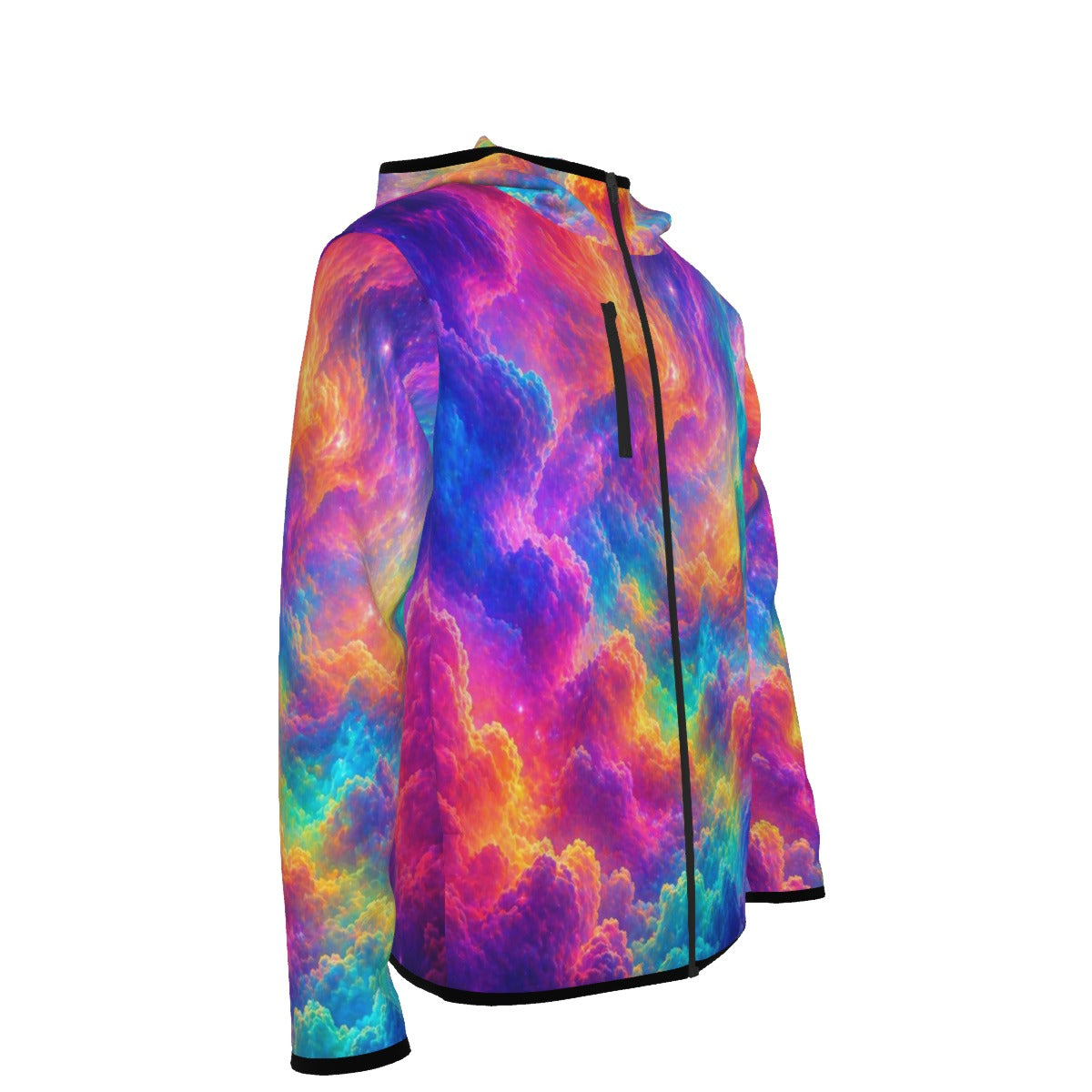 Men's Stylish Hoodie with Thumb Hole Design - view 4