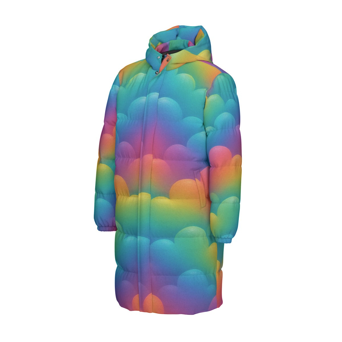 Unisex Long Down Jacket