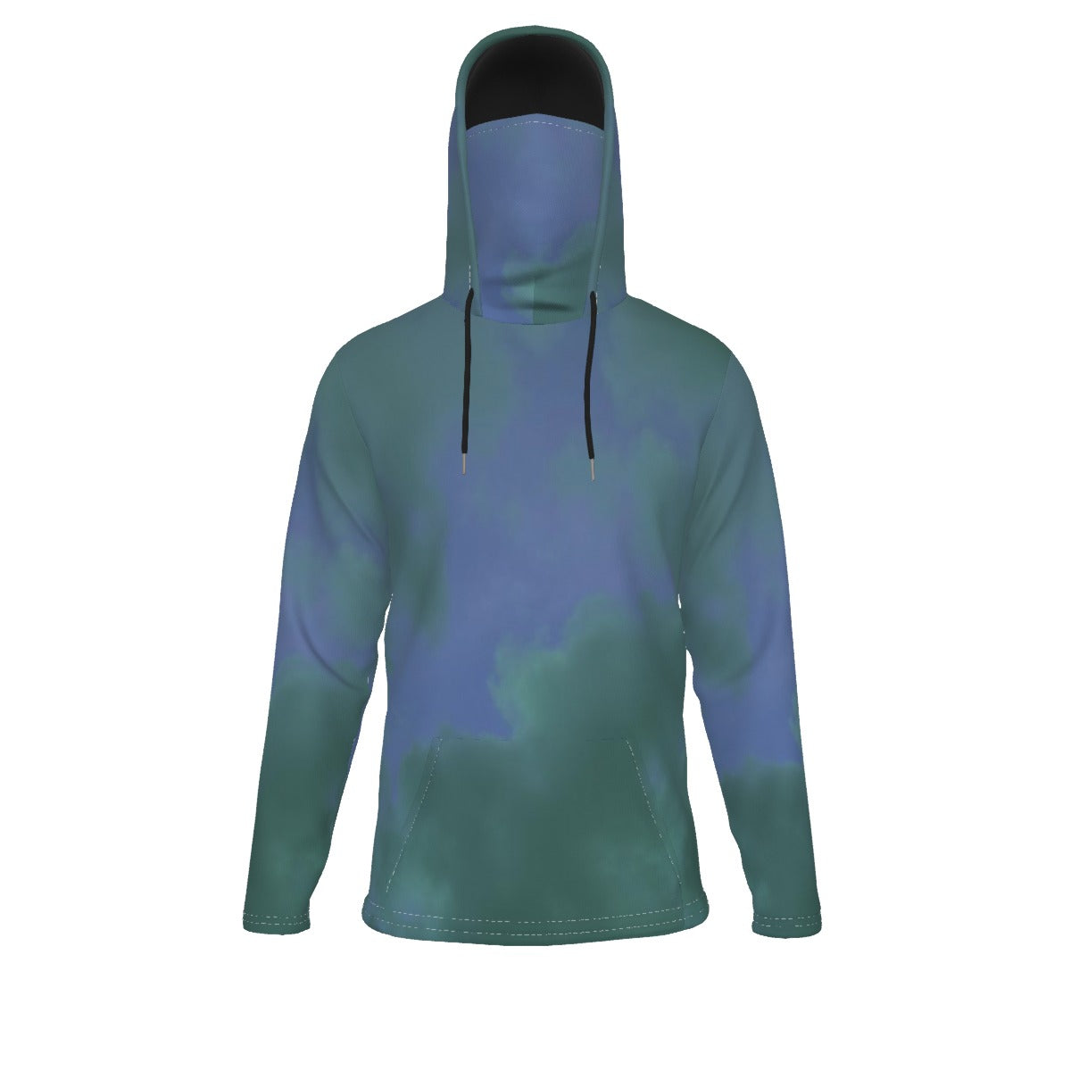 Men's Pullover Hoodie With Mask - view 1