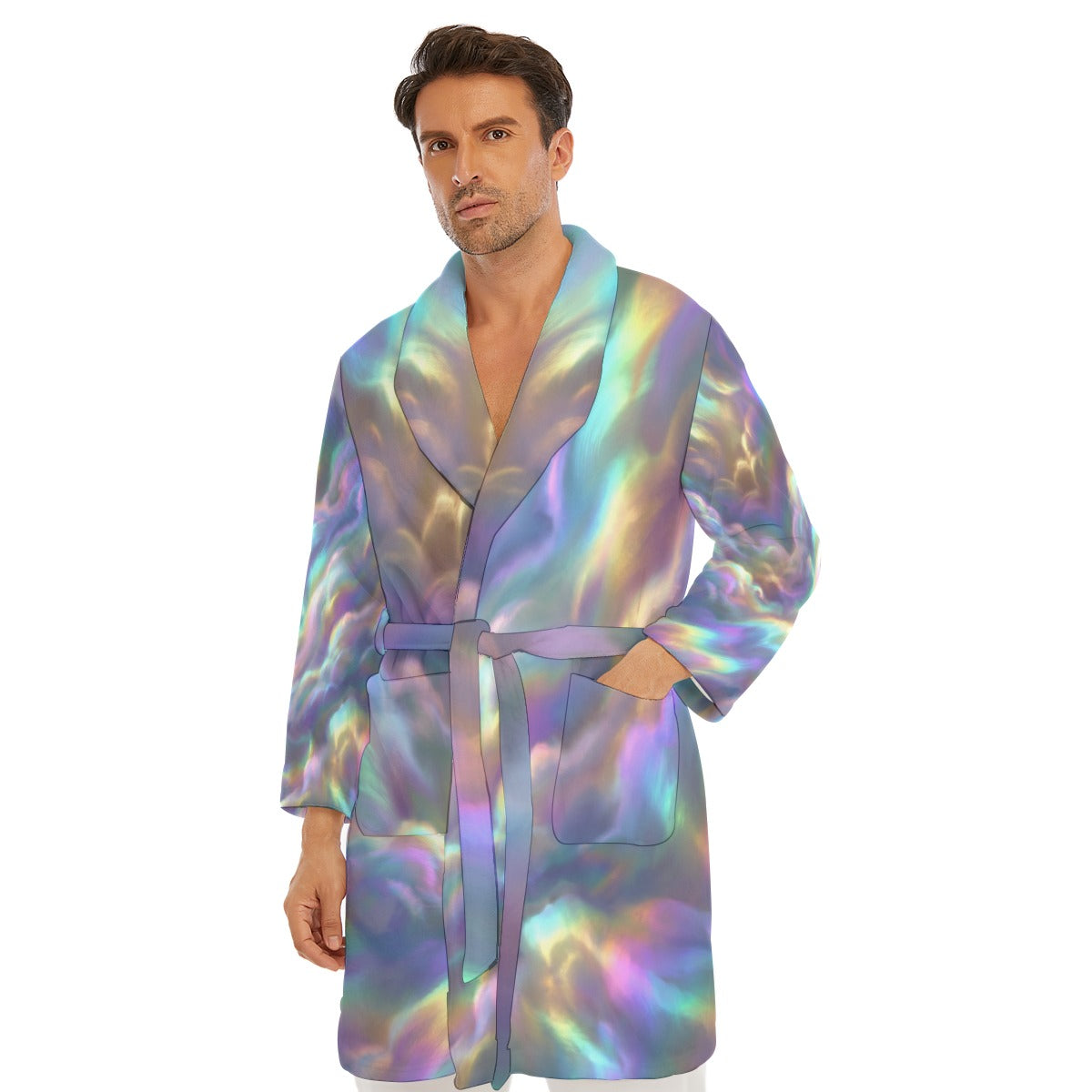 Men's Borg Fleece Robe