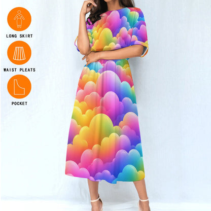 Women's Elastic Waist Dress