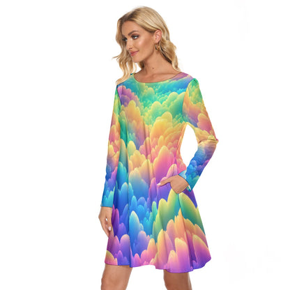Women's Crew Neck Dress