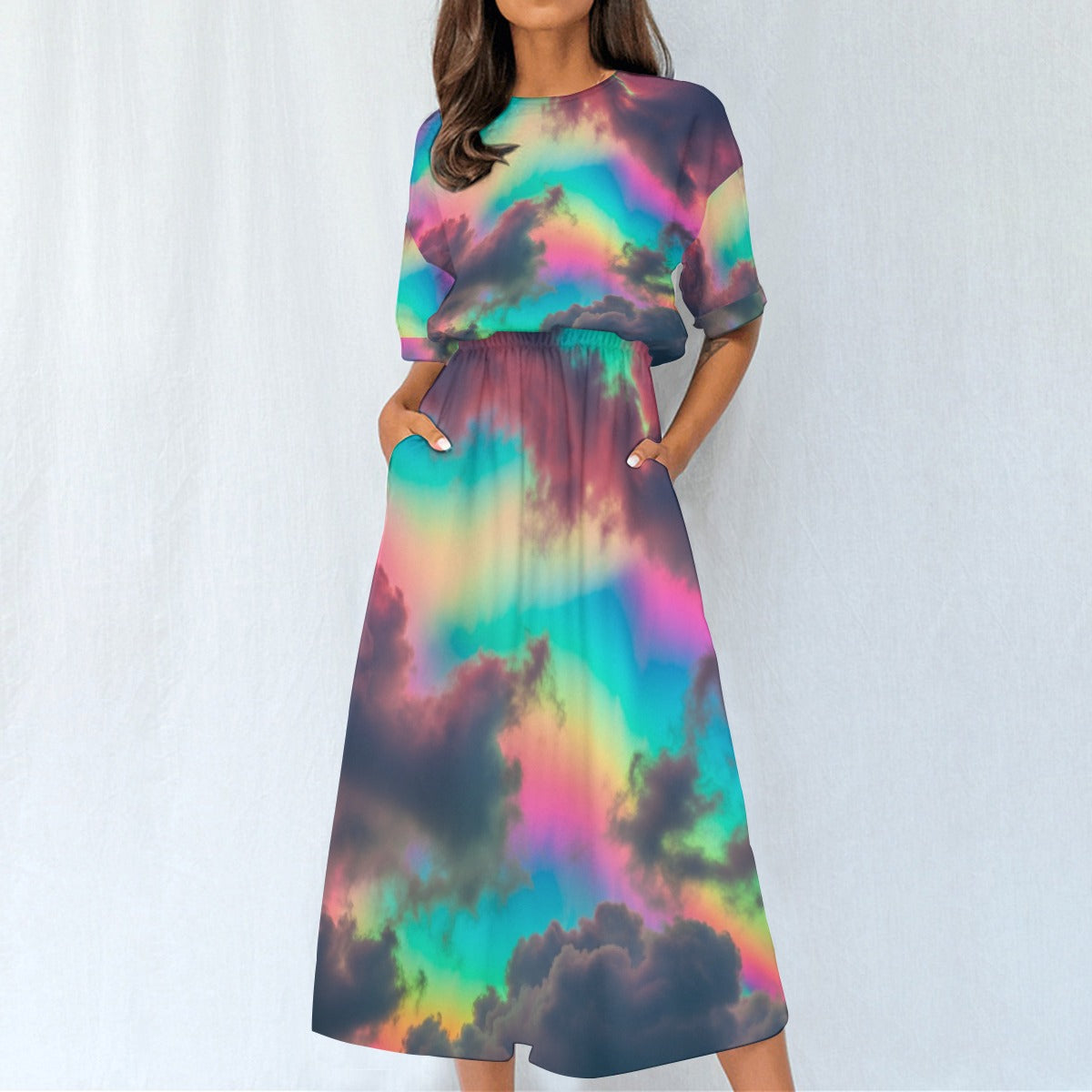 Women's Elastic Waist Dress