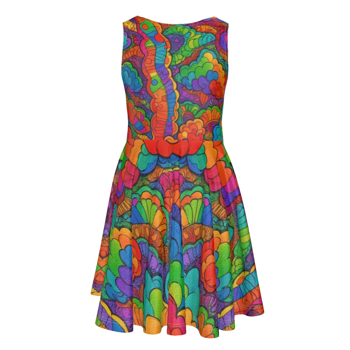 Unisex Kid's Sleeveless Vest Dress