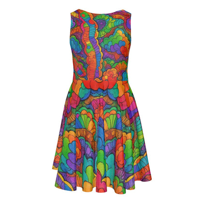 Unisex Kid's Sleeveless Vest Dress