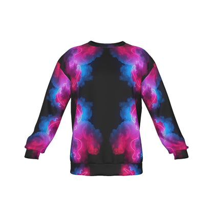 Men's Drop Shoulder Round Neck Long-Sleeved Sweatshirt