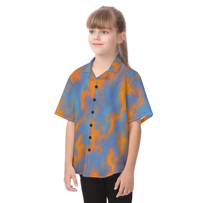 Unisex Kid's Hawaiian Vacation Shirt
