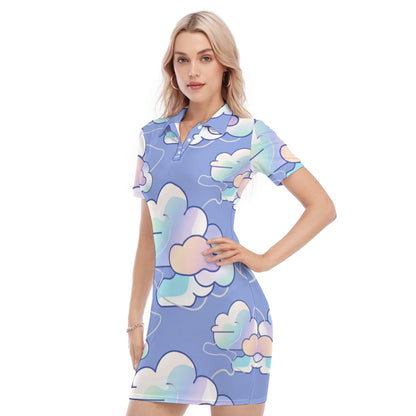 Women's Polo Collar Dress