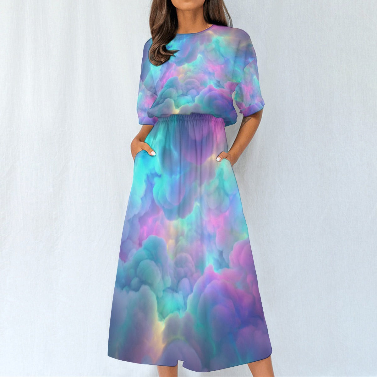 Women's Elastic Waist Dress