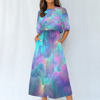 Women's Elastic Waist Dress