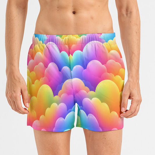 Men's Short Boxer Briefs|115GSM Cotton poplin