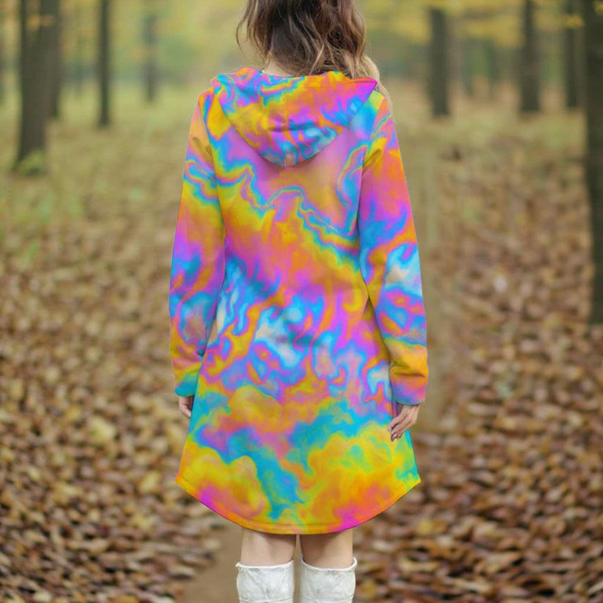 Women's Longline Hoodie Dress