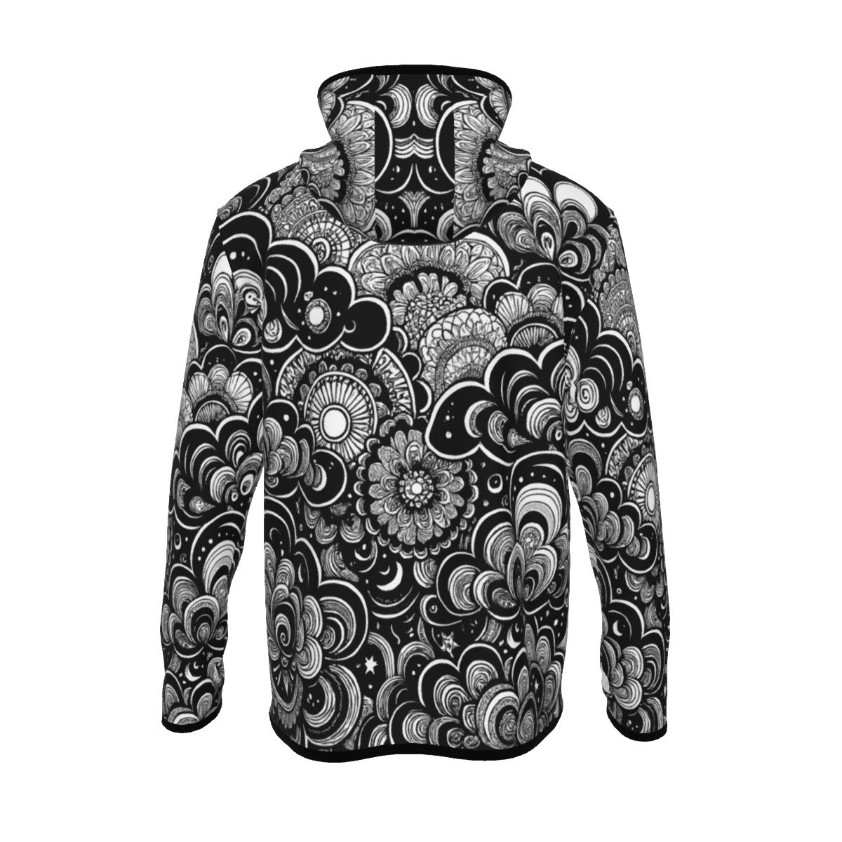 Men's Stylish Hoodie with Thumb Hole Design - view 2