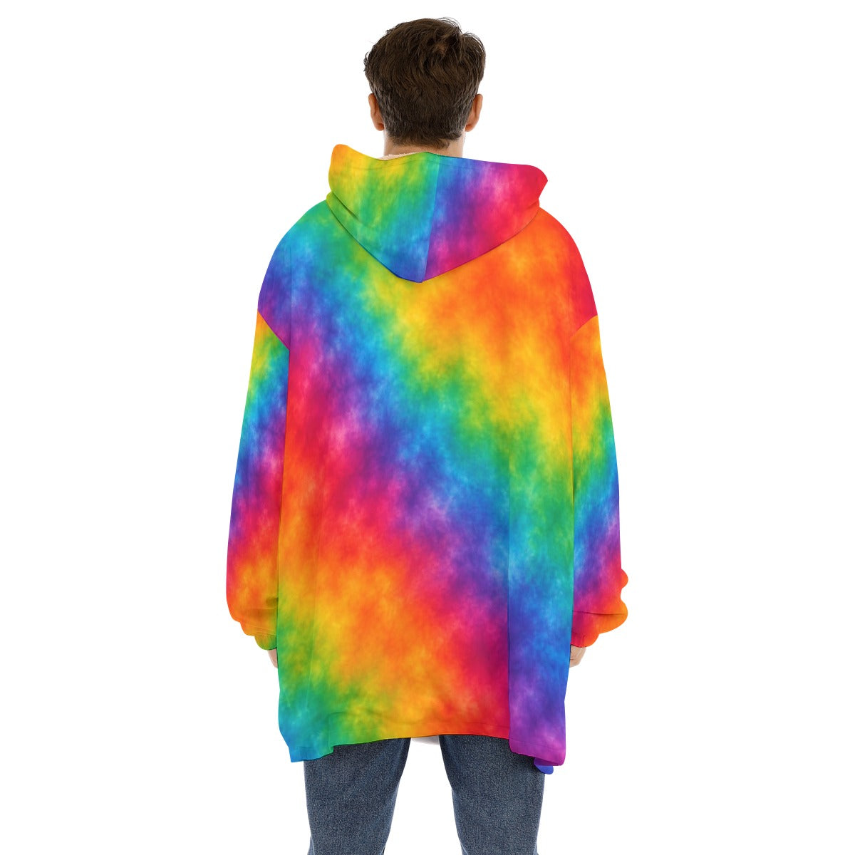 Unisex Sherpa-Fleece Hoodie Blanket - view 4