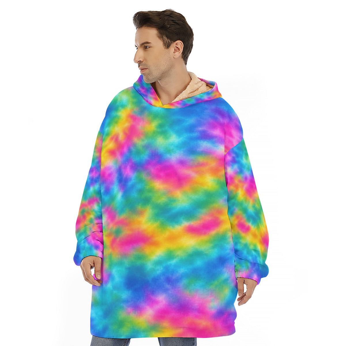 Unisex Sherpa Fleece Hoodie Blanket by O’Nimbus