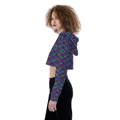 Women's Crop Top Hoodie