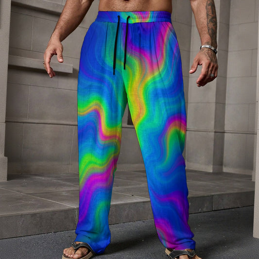 Men's Loose Casual Pants With Pocket