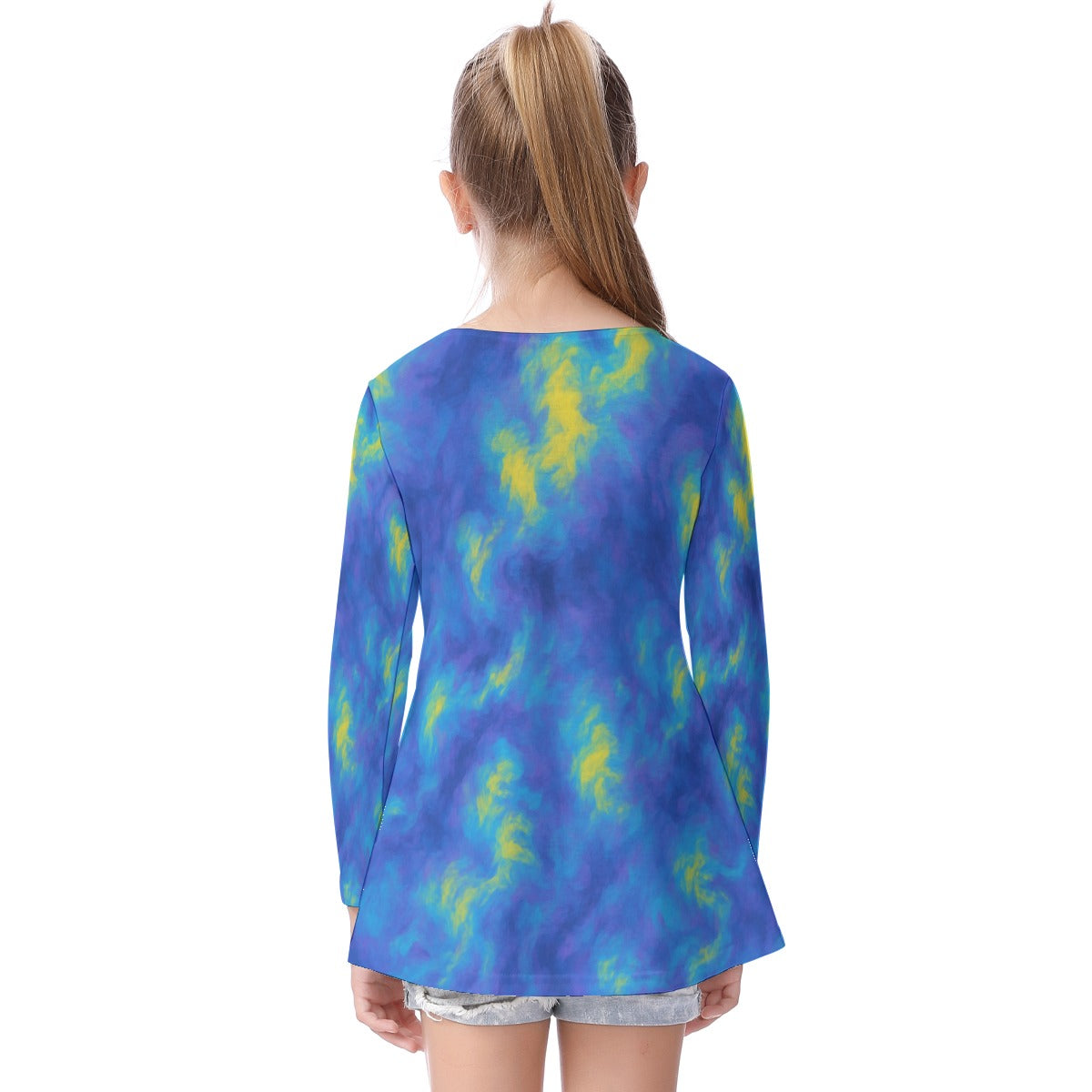 Unisex Kid's Long Sleeve O-neck T-shirt