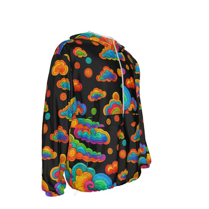 Unisex Pullover Jacket With Zipper Closure