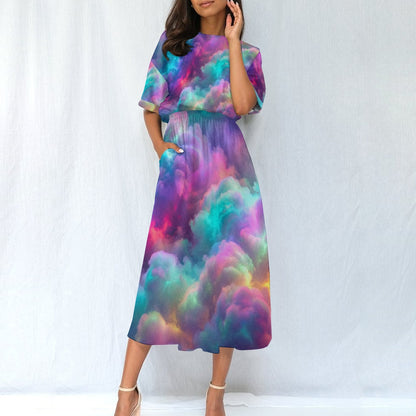 Women's Elastic Waist Dress