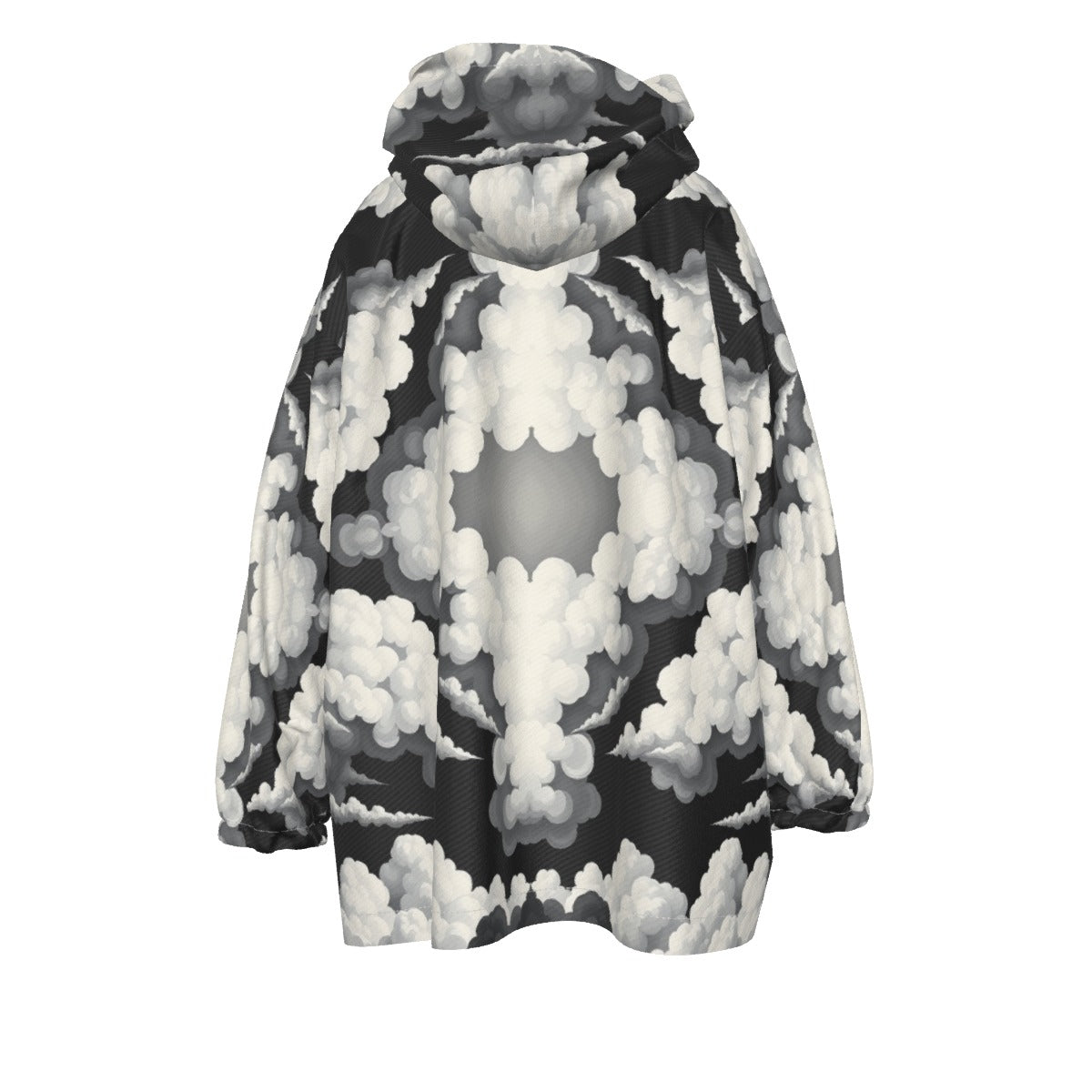 Unisex Kid's Sherpa Fleece Hoodie Blanket