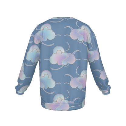 Men's Drop Shoulder Round Neck Long-Sleeved Sweatshirt