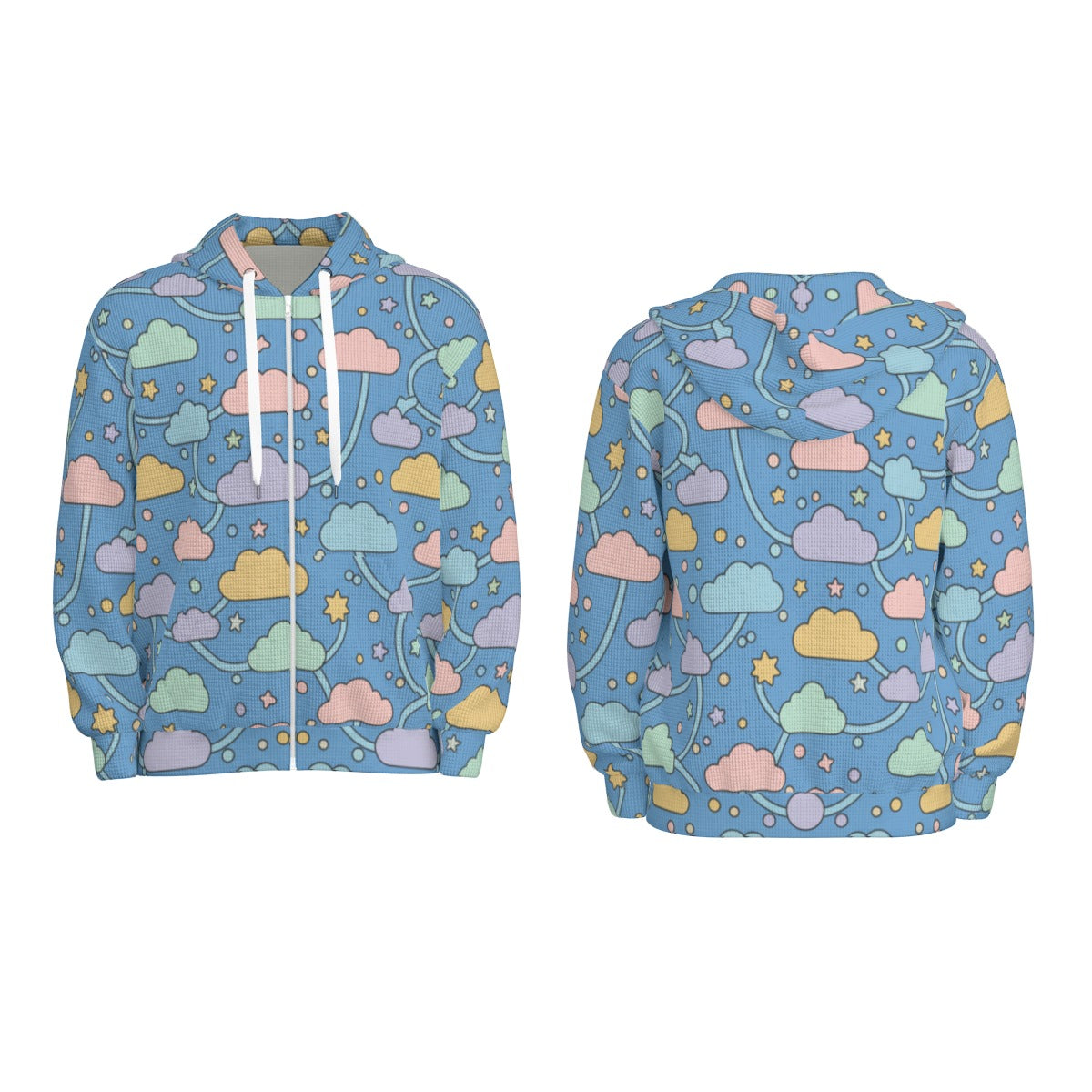Unisex Zip Hooded Sweatshirt