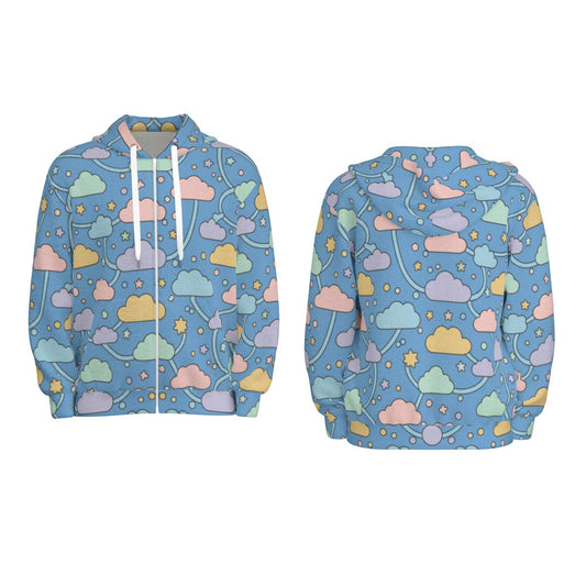 Unisex Zip Hooded Sweatshirt