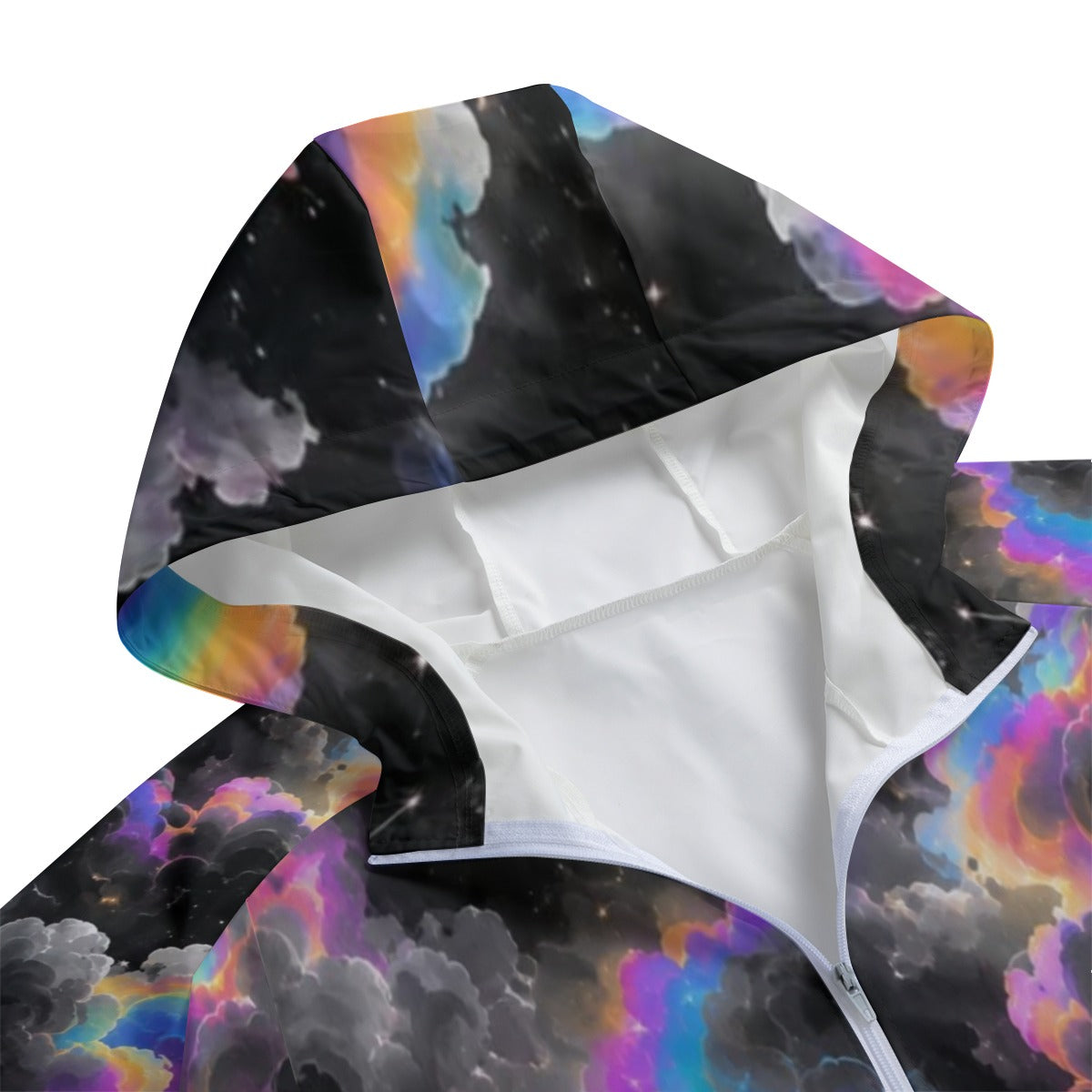 Unisex Windbreaker Long Jacket by O’Nimbus – view 3