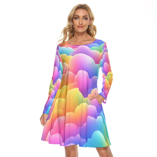 Women's Crew Neck Dress