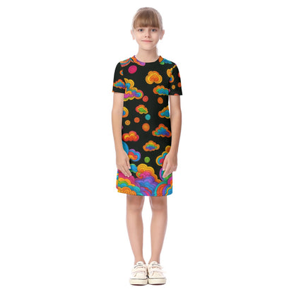 Unisex Kid's Short Sleeve Dress