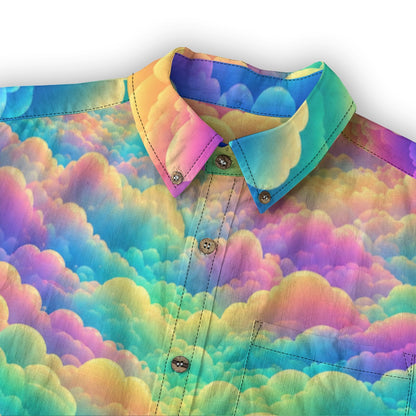 Men's Casual Lapel Long Sleeve Shirt|125GSM Cotton