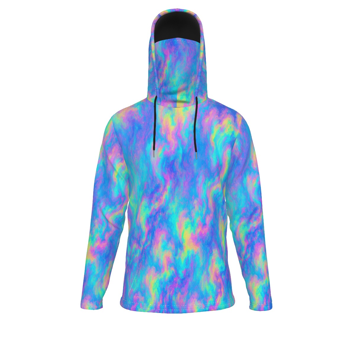 Men's Pullover Hoodie With Mask - view 1